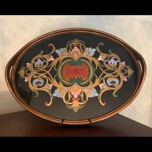 robert m weiss Original Hand-painted Tray